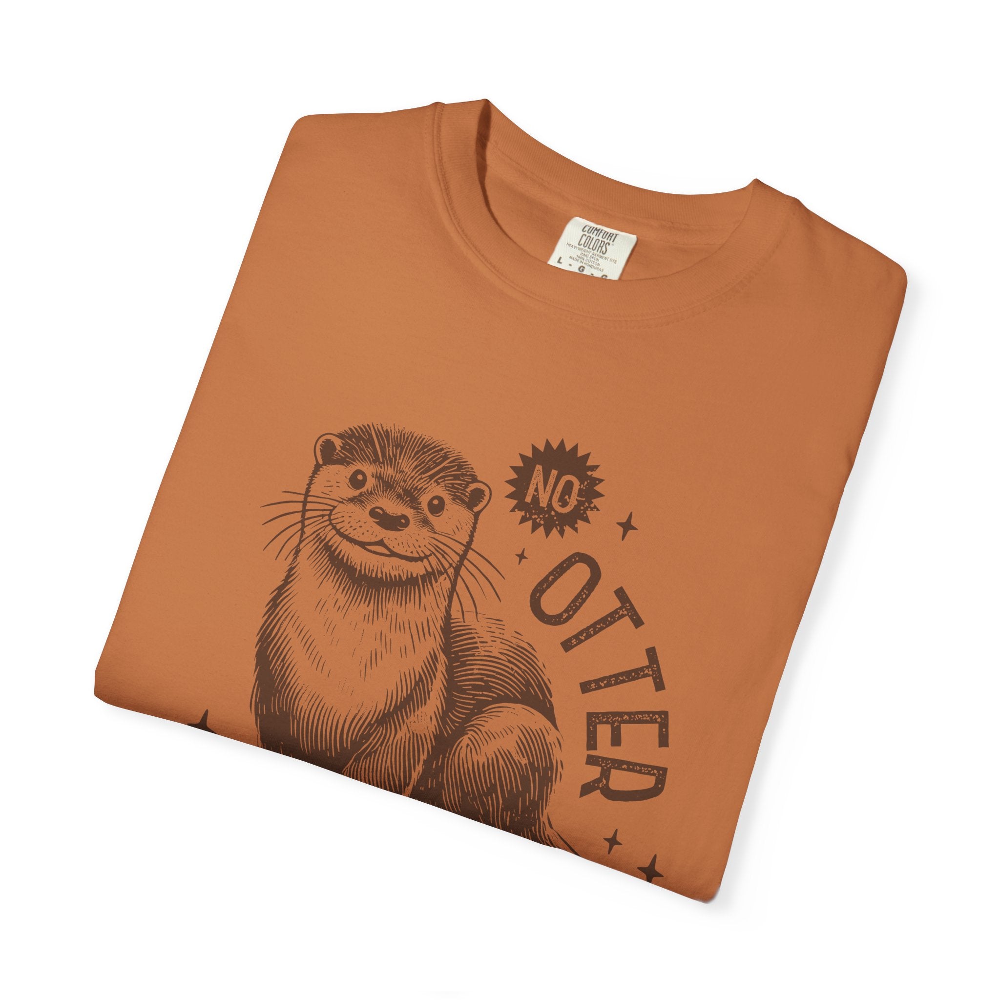 Whimsical Otter Graphic T-shirt