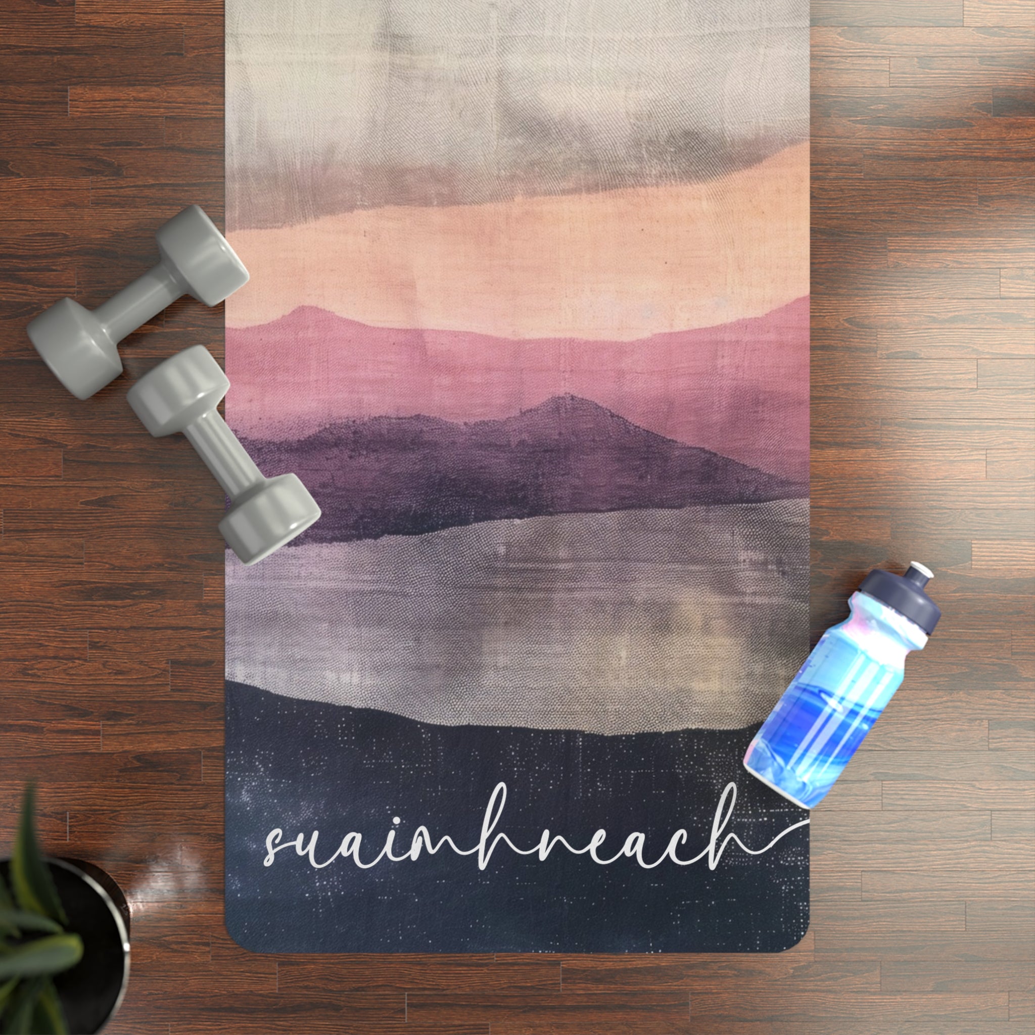 D4 Forest Gradient Yoga Mat - Custom order