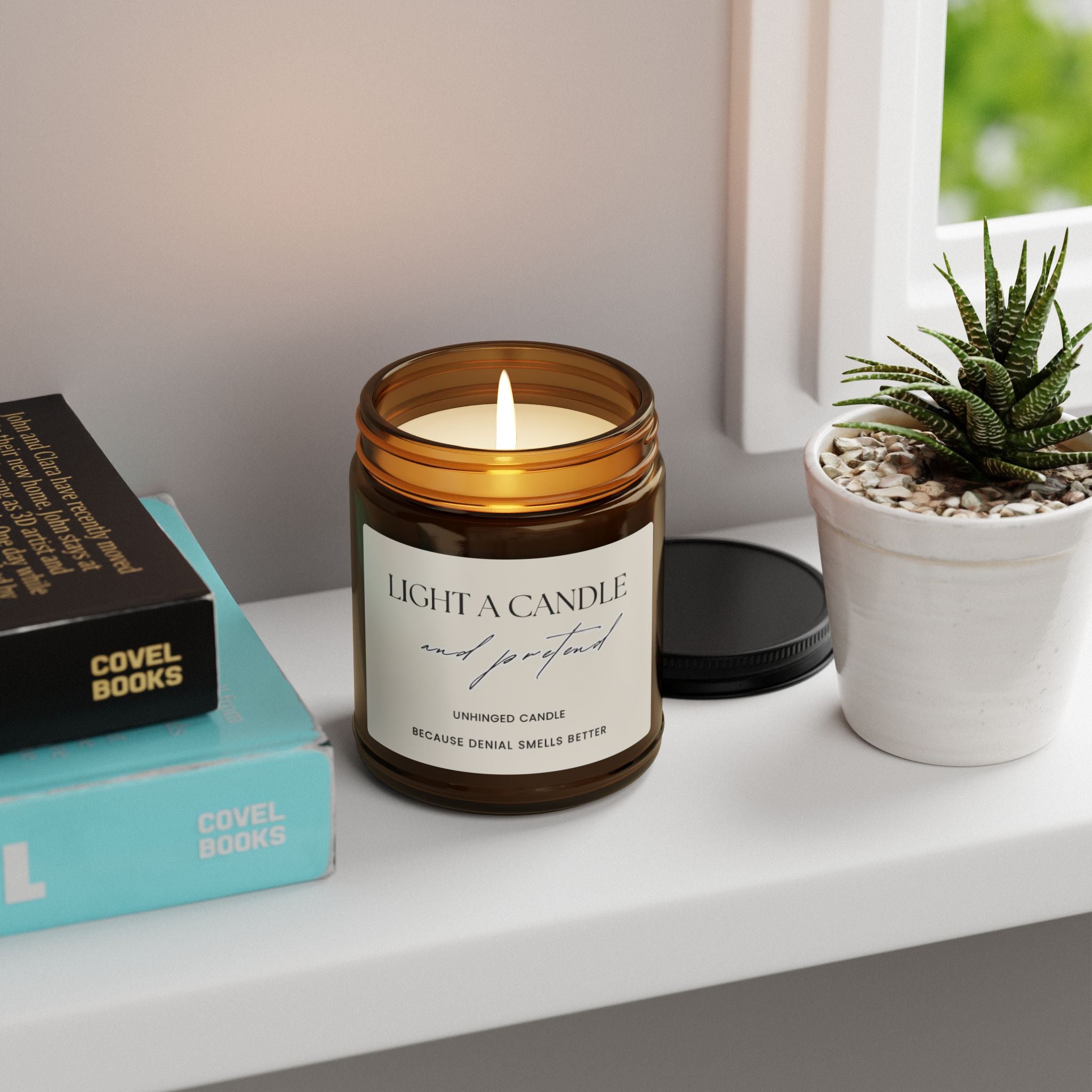 Light  & Pretend Candle -Beige
