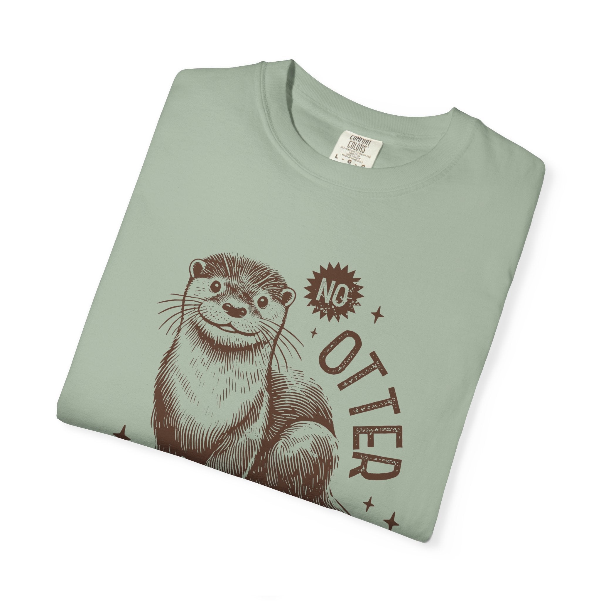 Whimsical Otter Graphic T-shirt