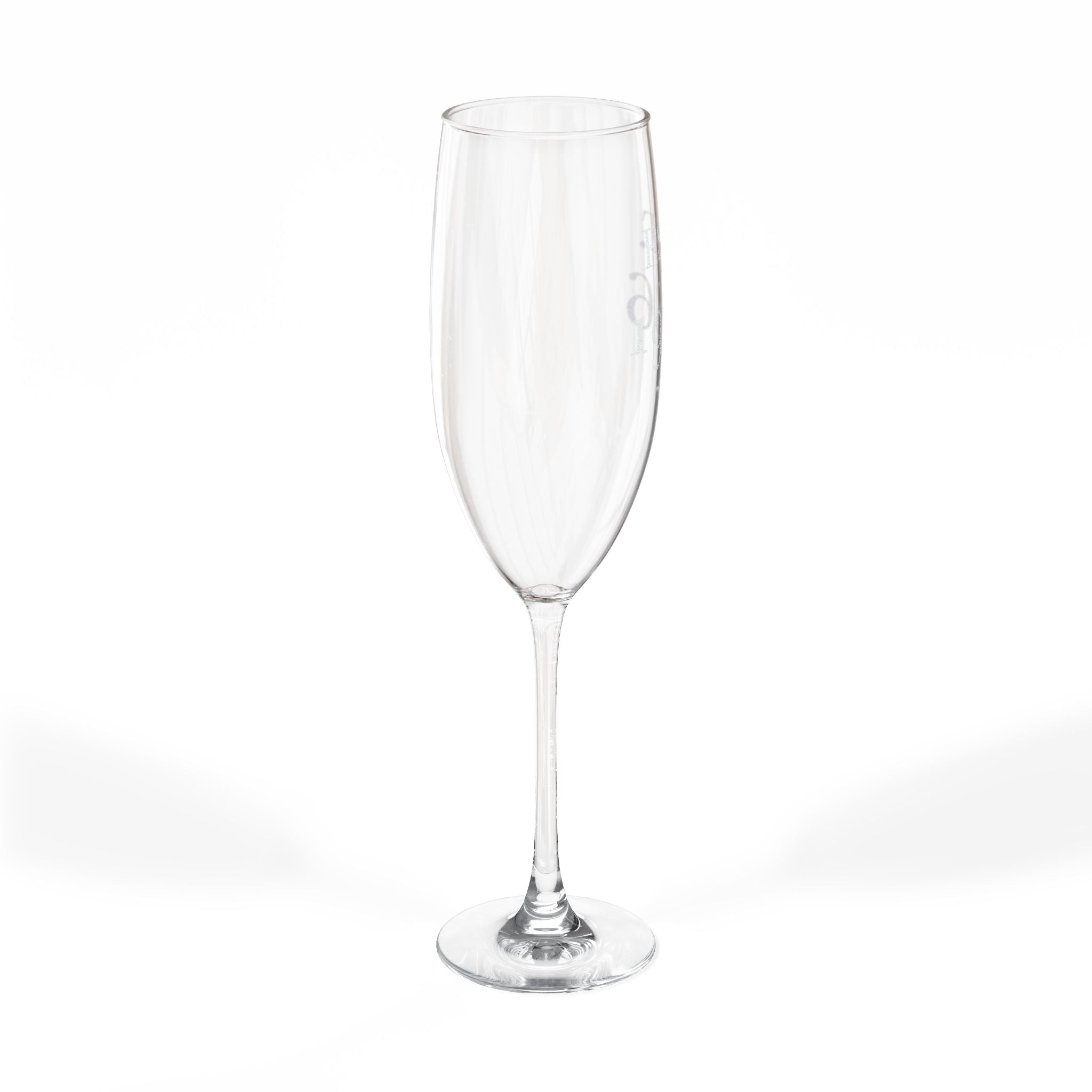 Champagne Glass Back
