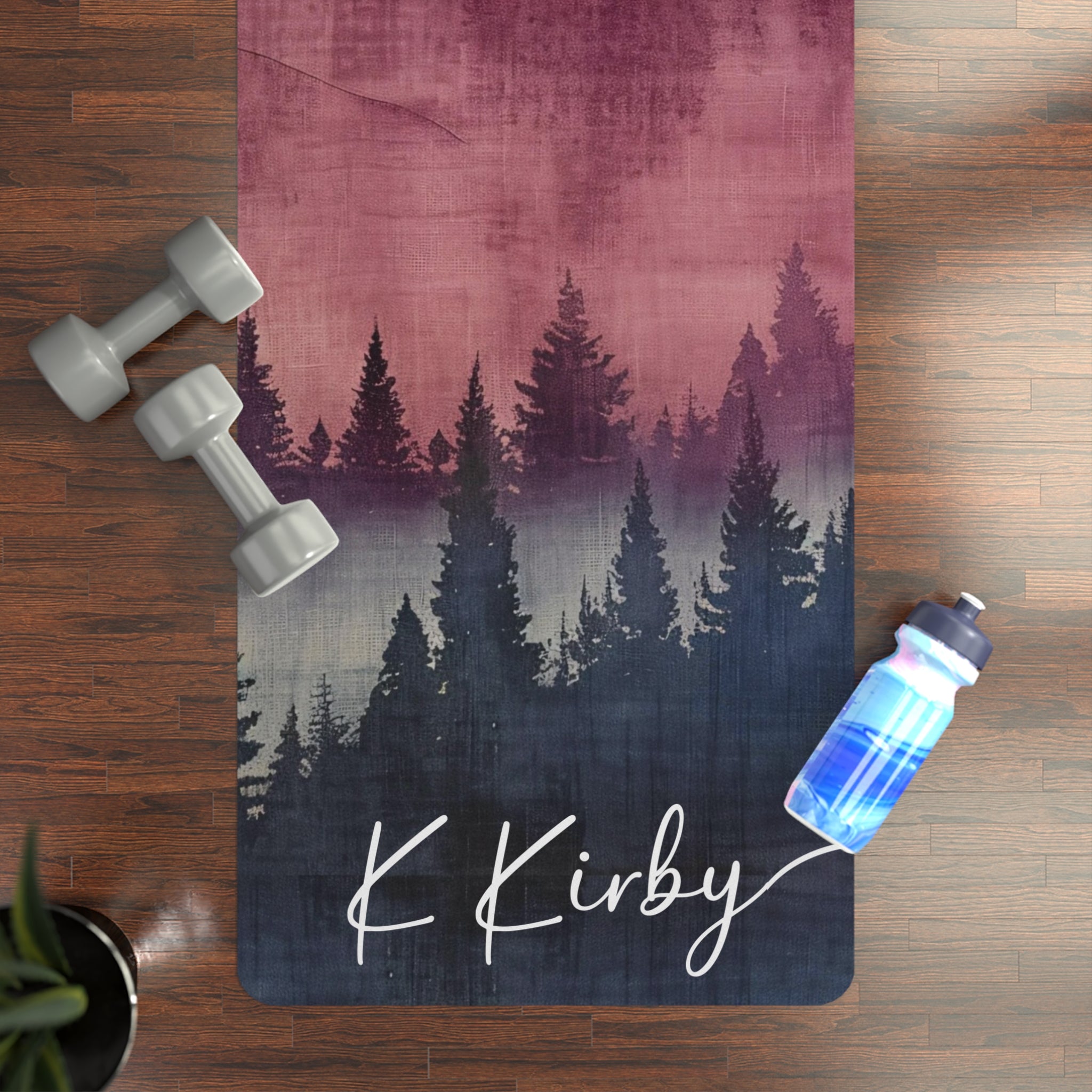 D1 Forest Yoga Mat - Custom order