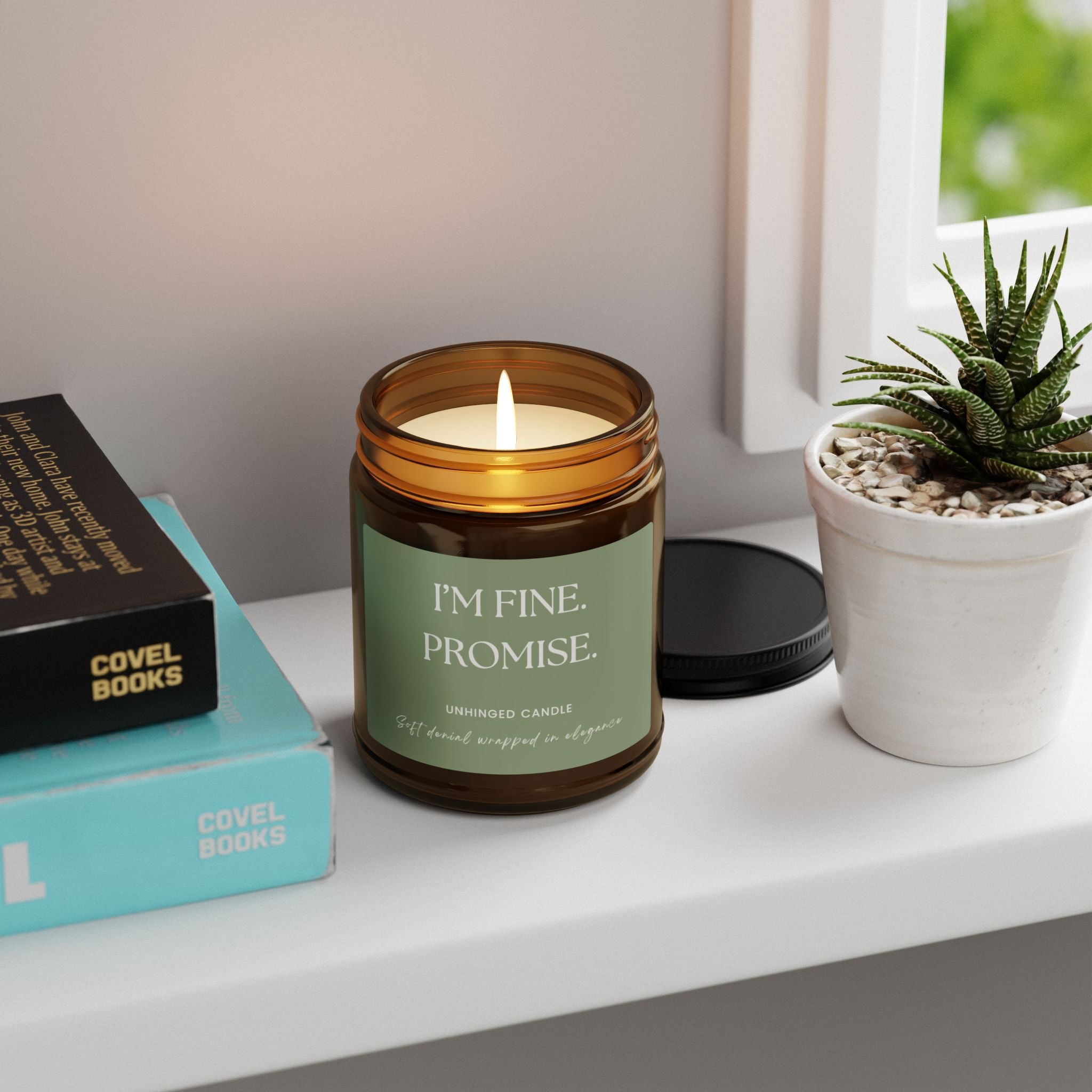 Im fine. Promise Candle - Sage