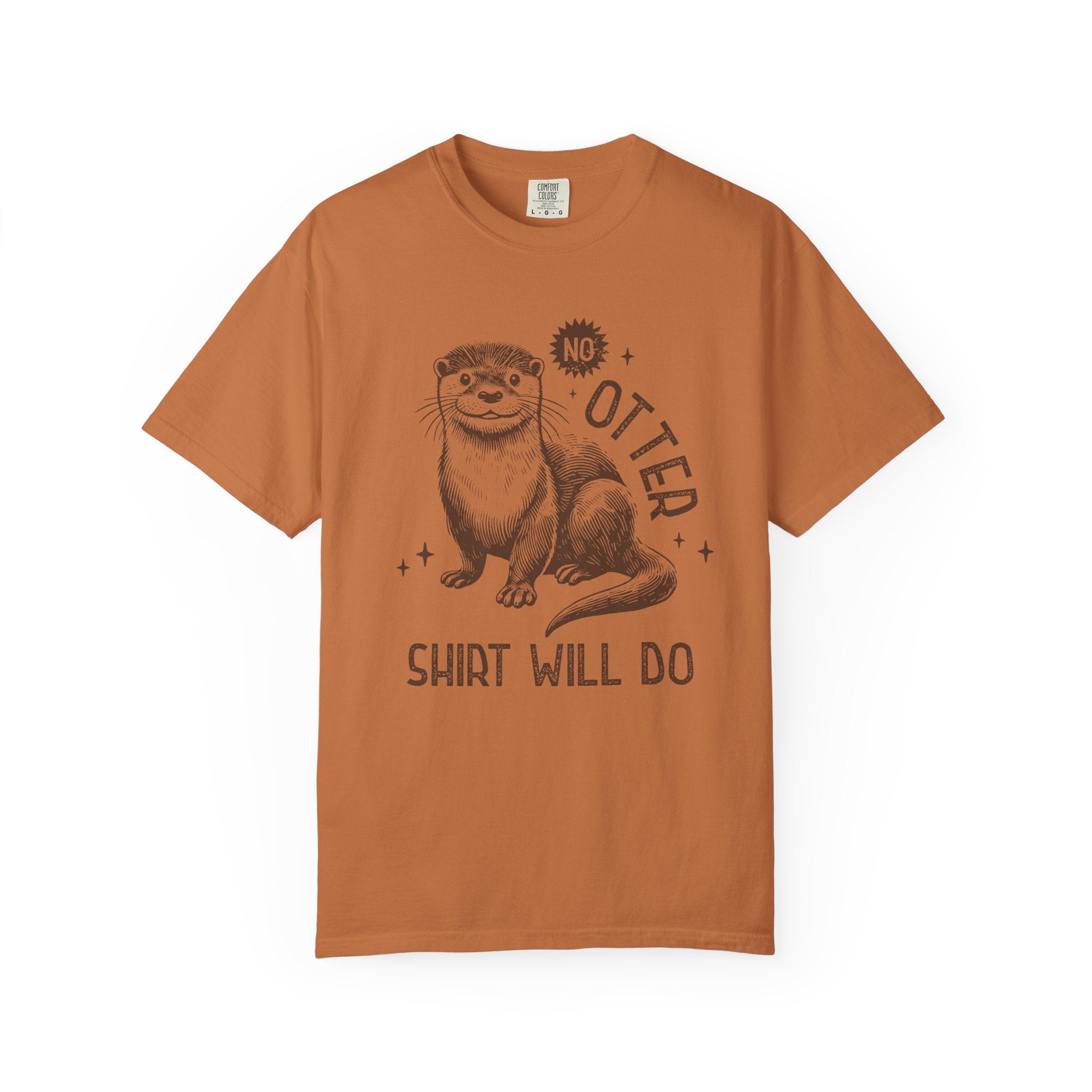 Whimsical Otter Graphic T-shirt