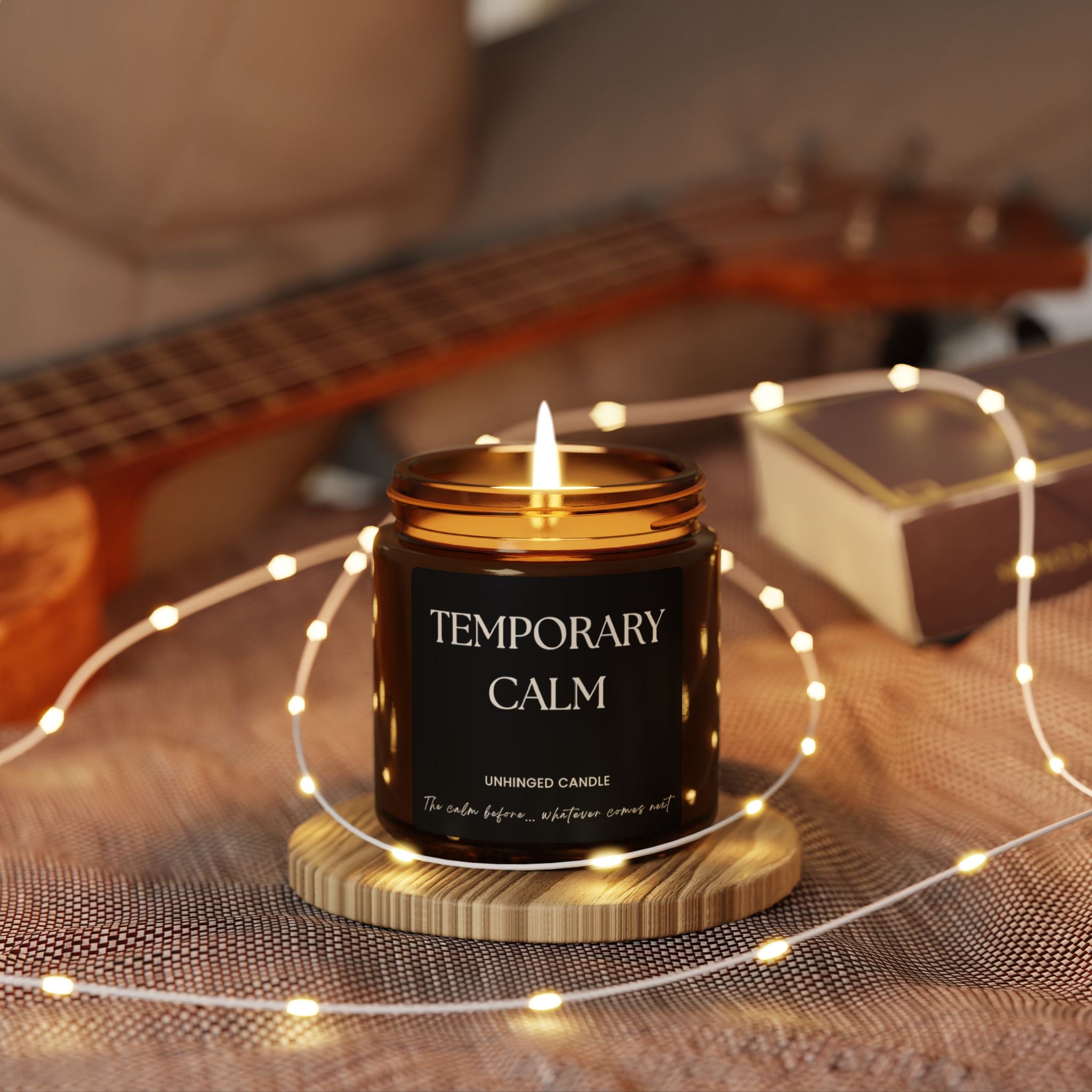 Temporary Calm Candle - Charcoal
