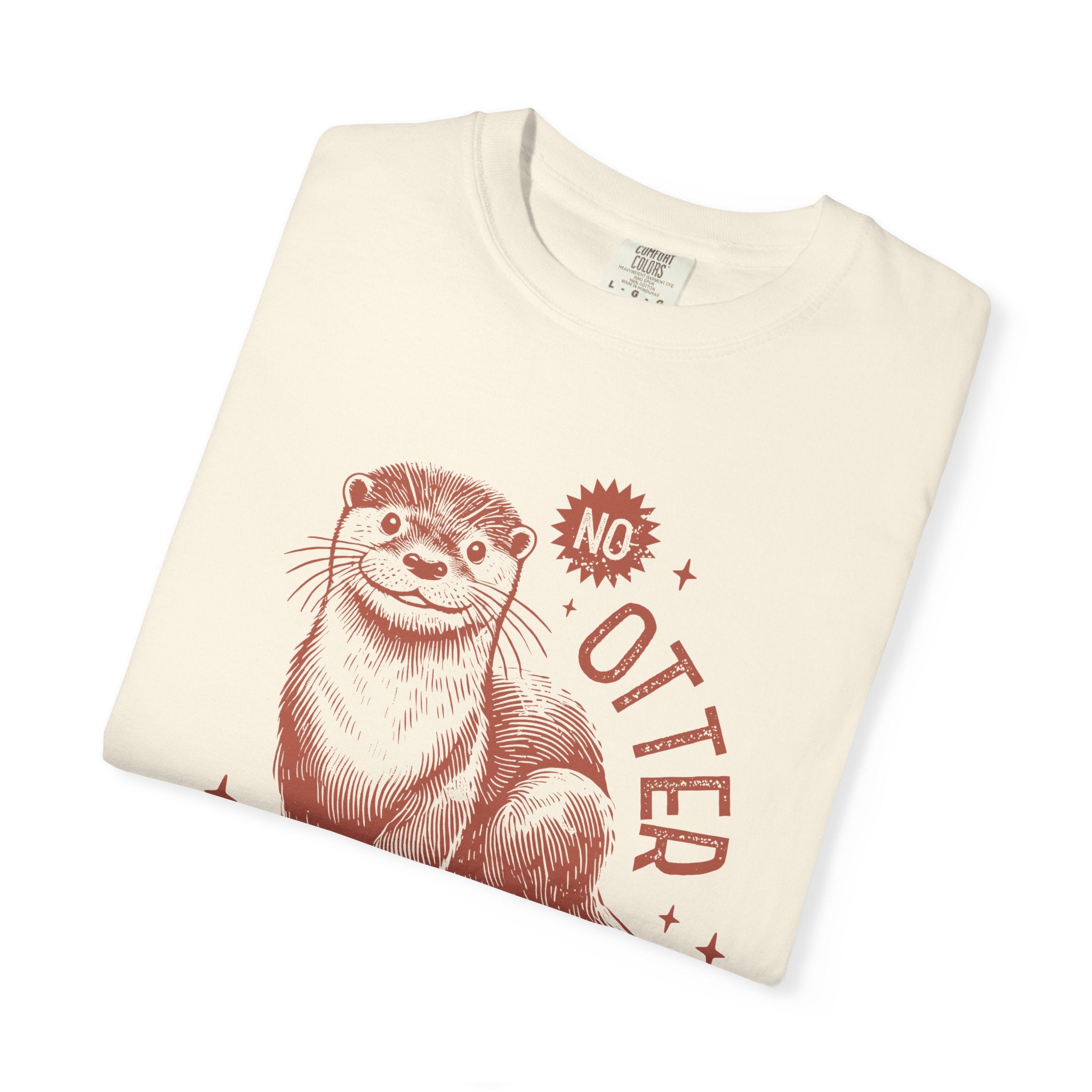 Whimsical Otter Graphic T-shirt