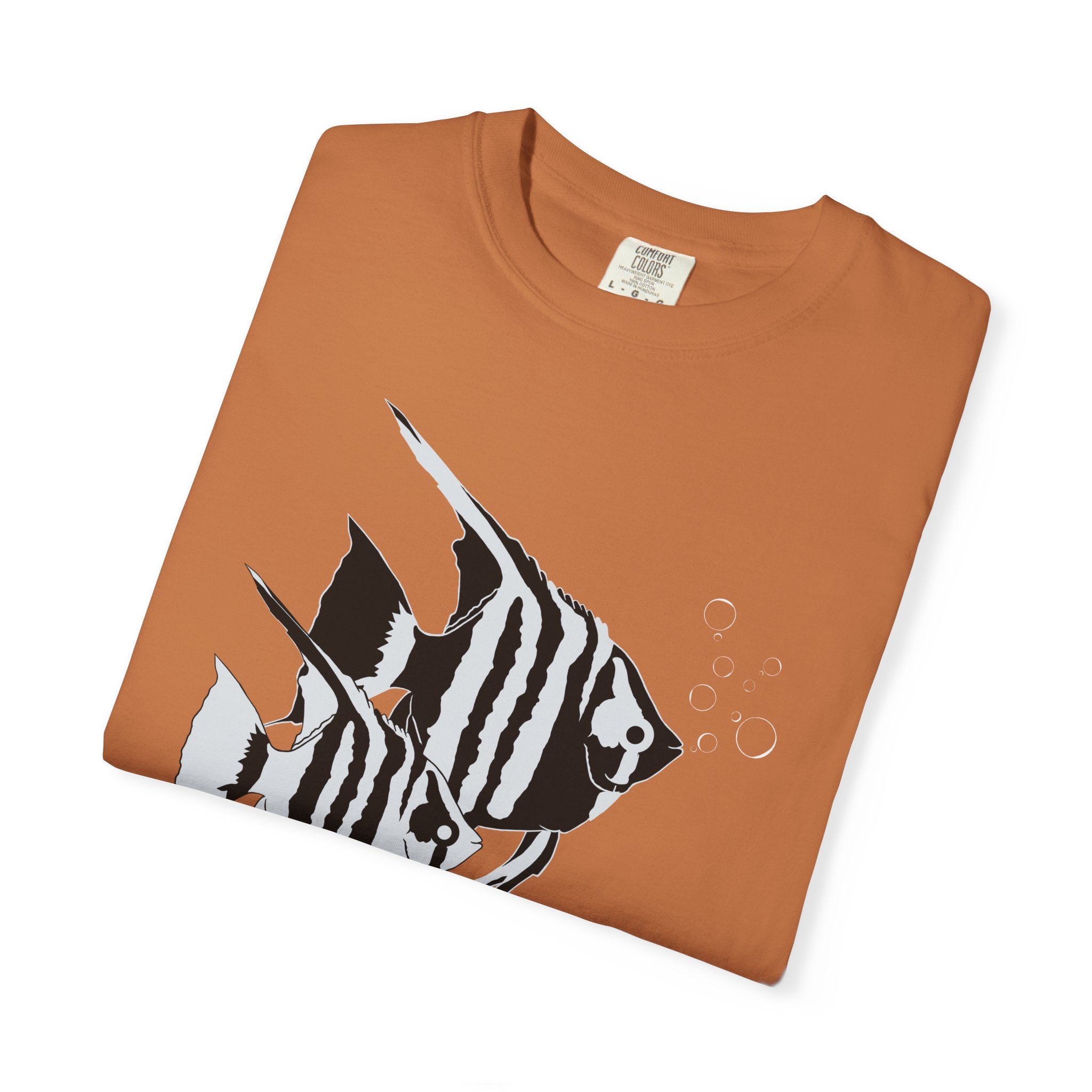 Angelfish Unisex Garment-Dyed T-shirt