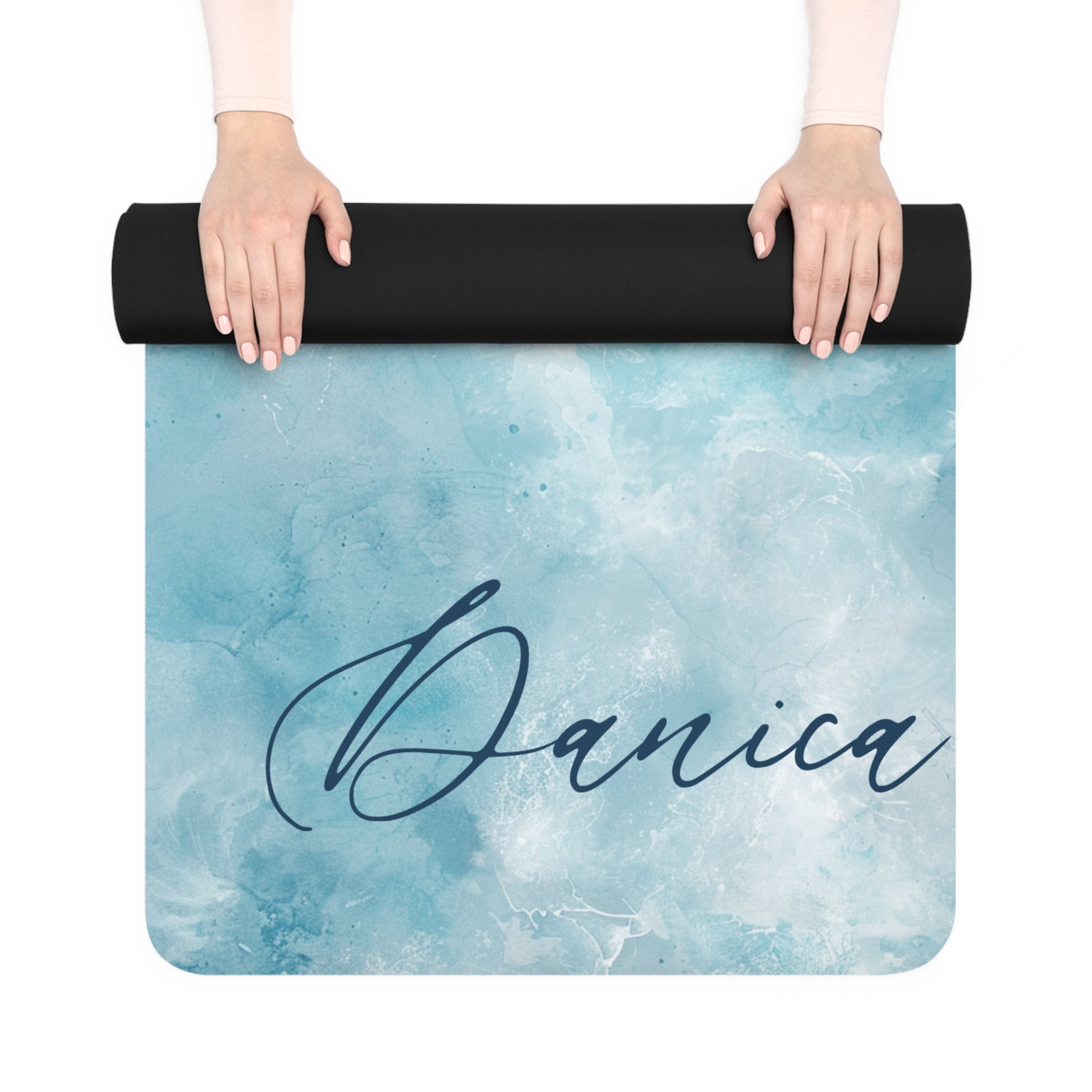 Cloud Yoga Mat - Light Blue