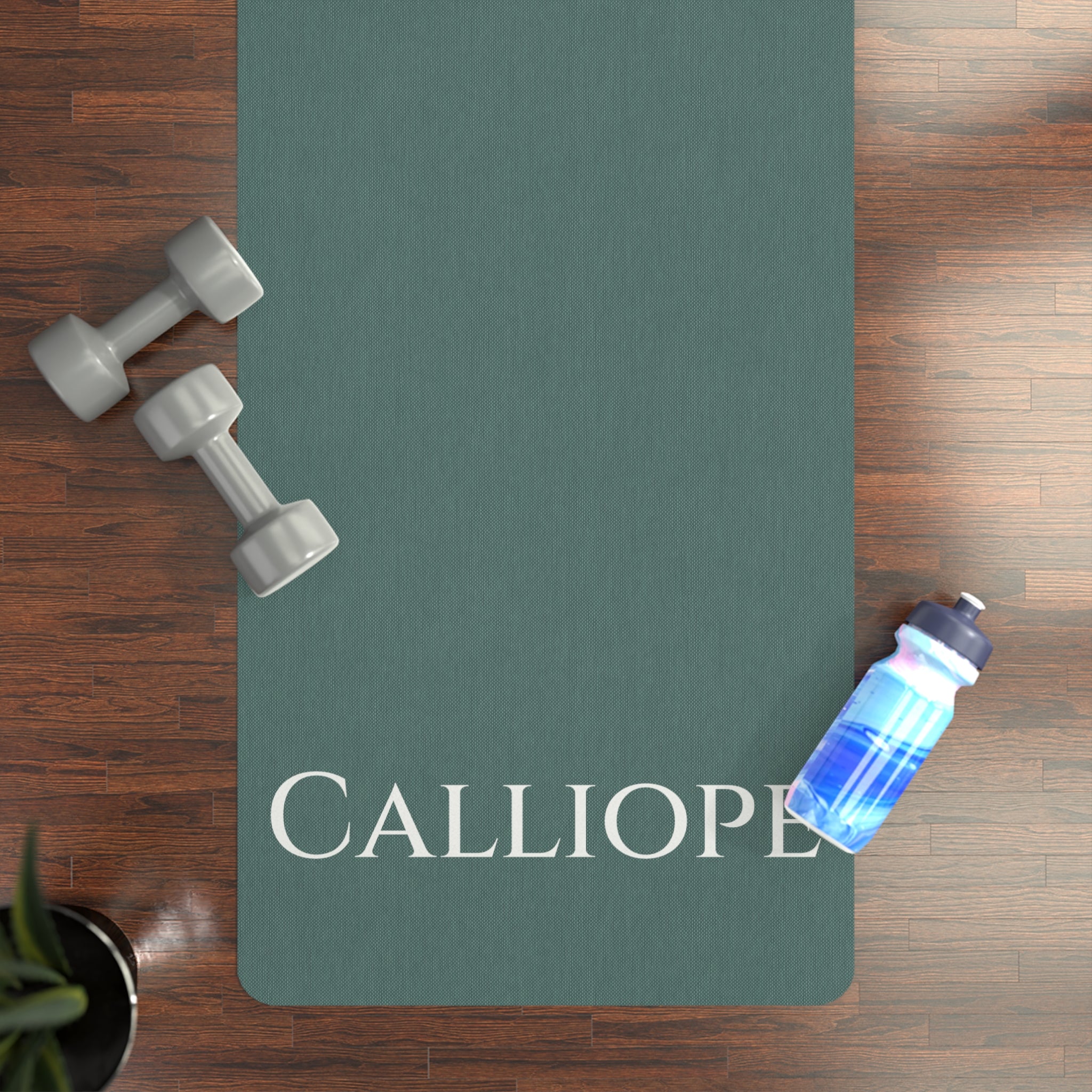 Matte Yoga Mat - Green