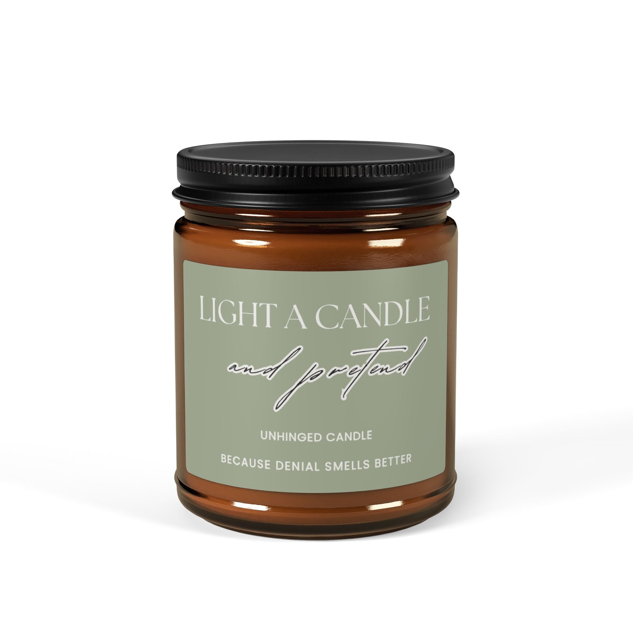 Light  & Pretend Candle  -Sage