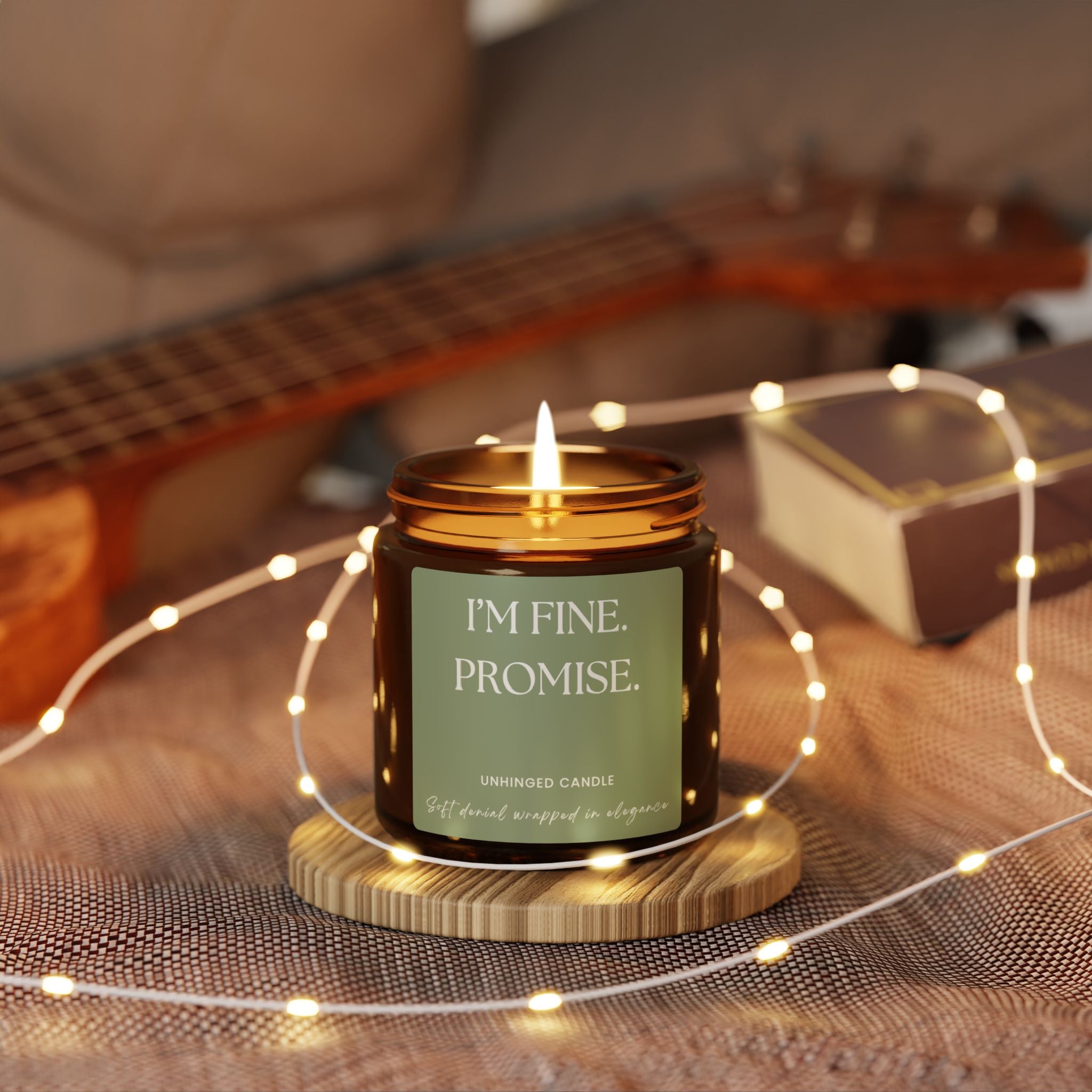 Im fine. Promise Candle - Sage