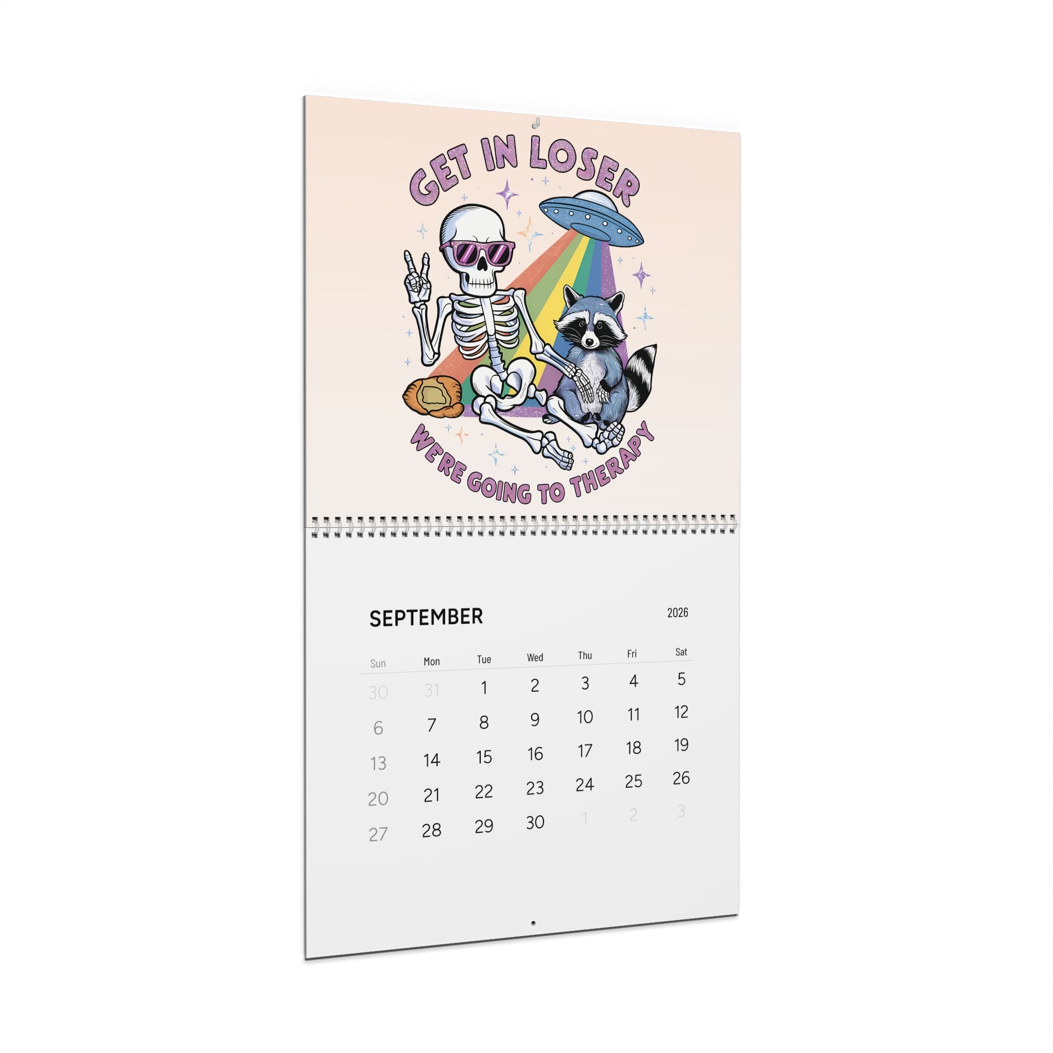 2026 Wall Calendar - IDGAF