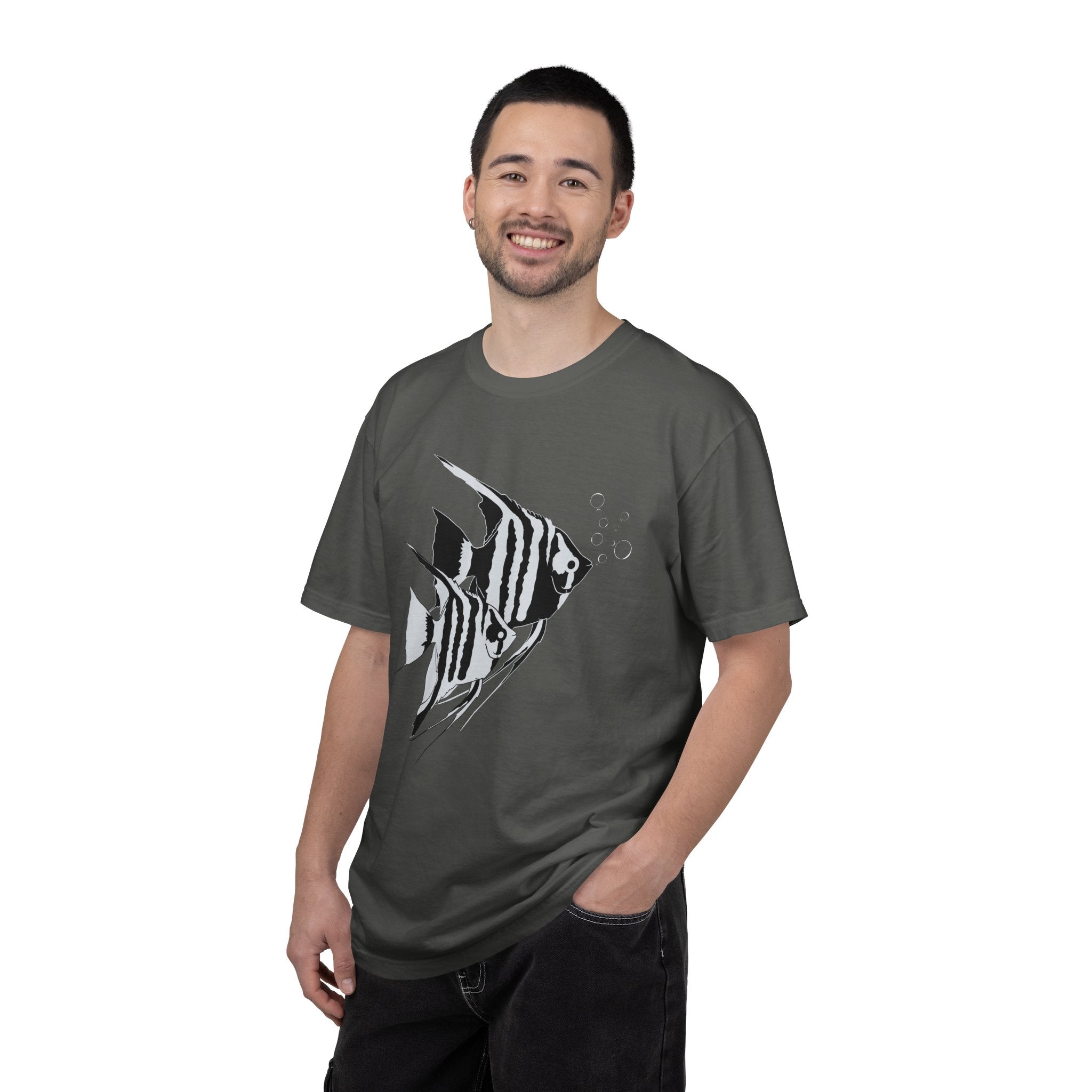 Angelfish Unisex Garment-Dyed T-shirt