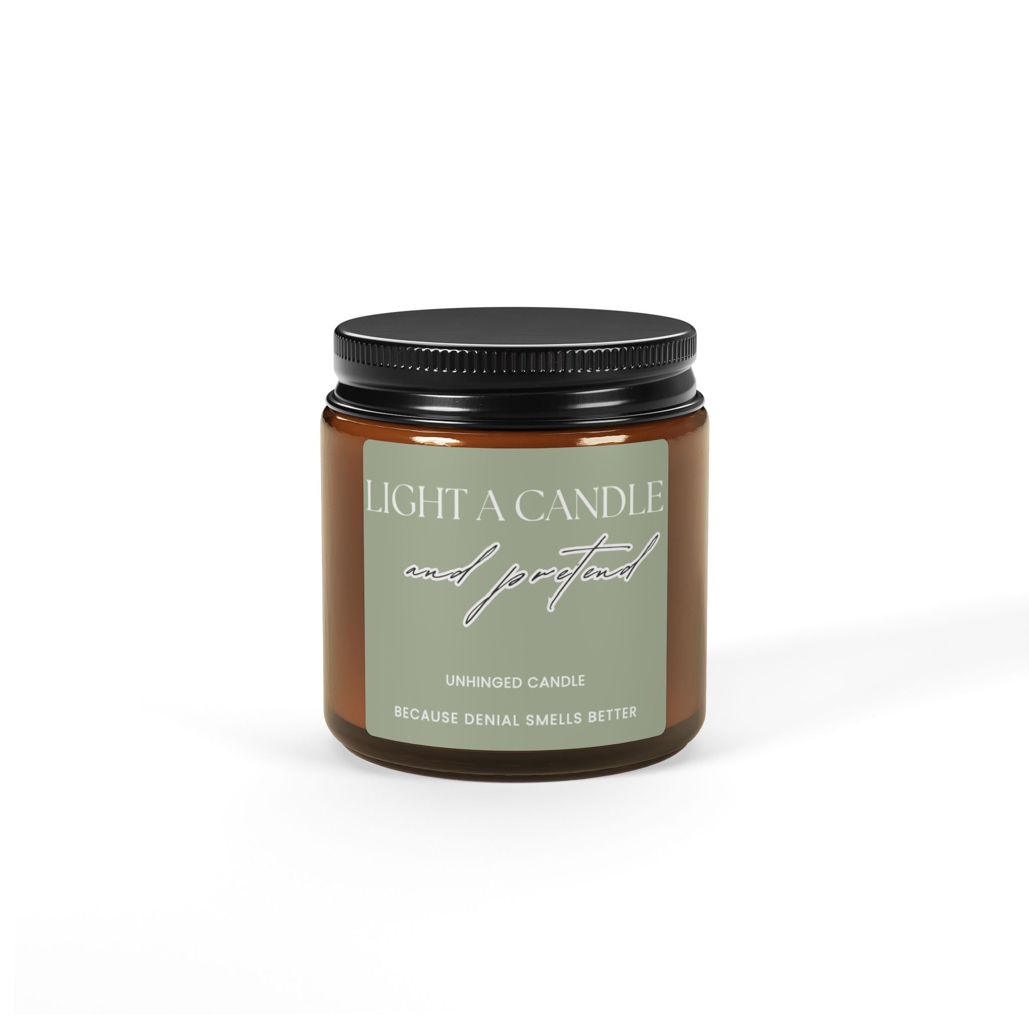 Light  & Pretend Candle  -Sage
