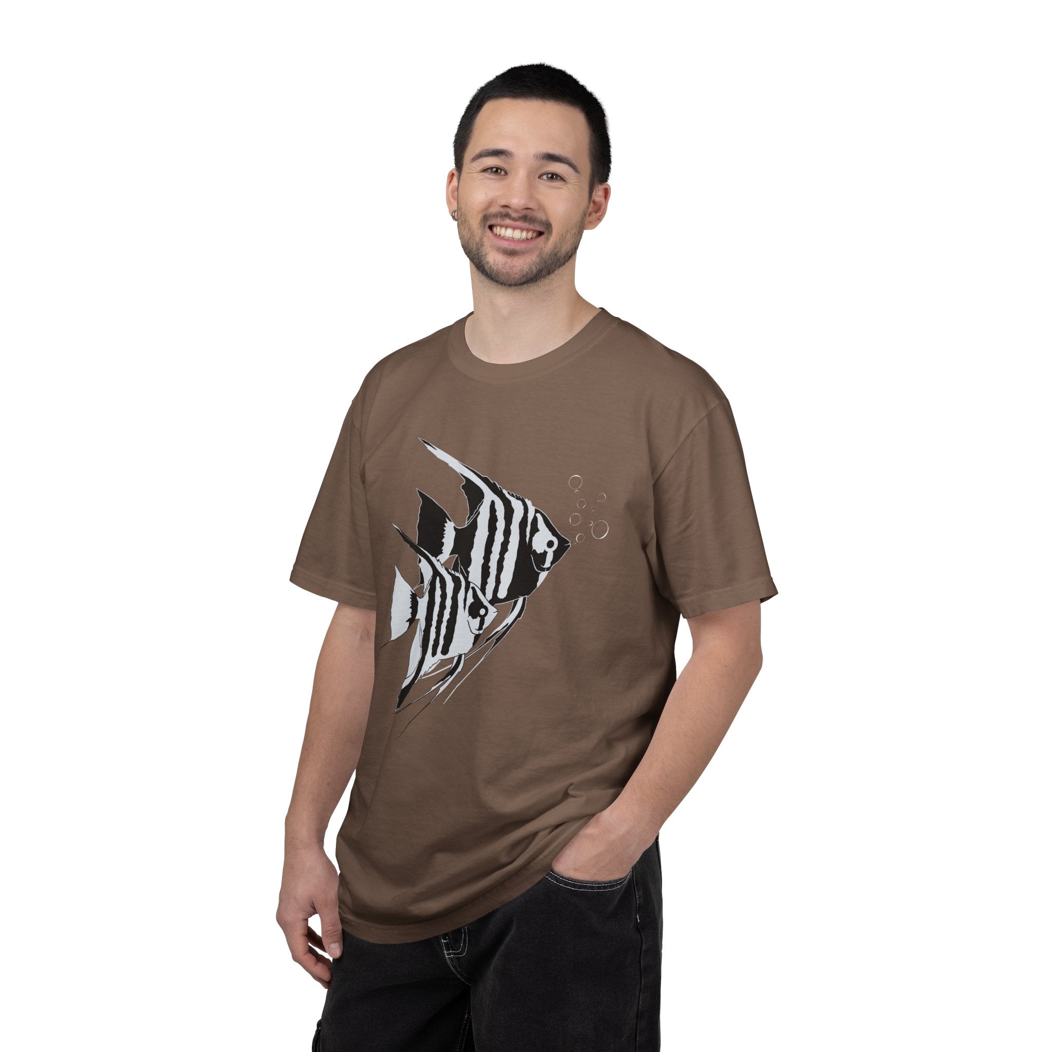 Angelfish Unisex Garment-Dyed T-shirt