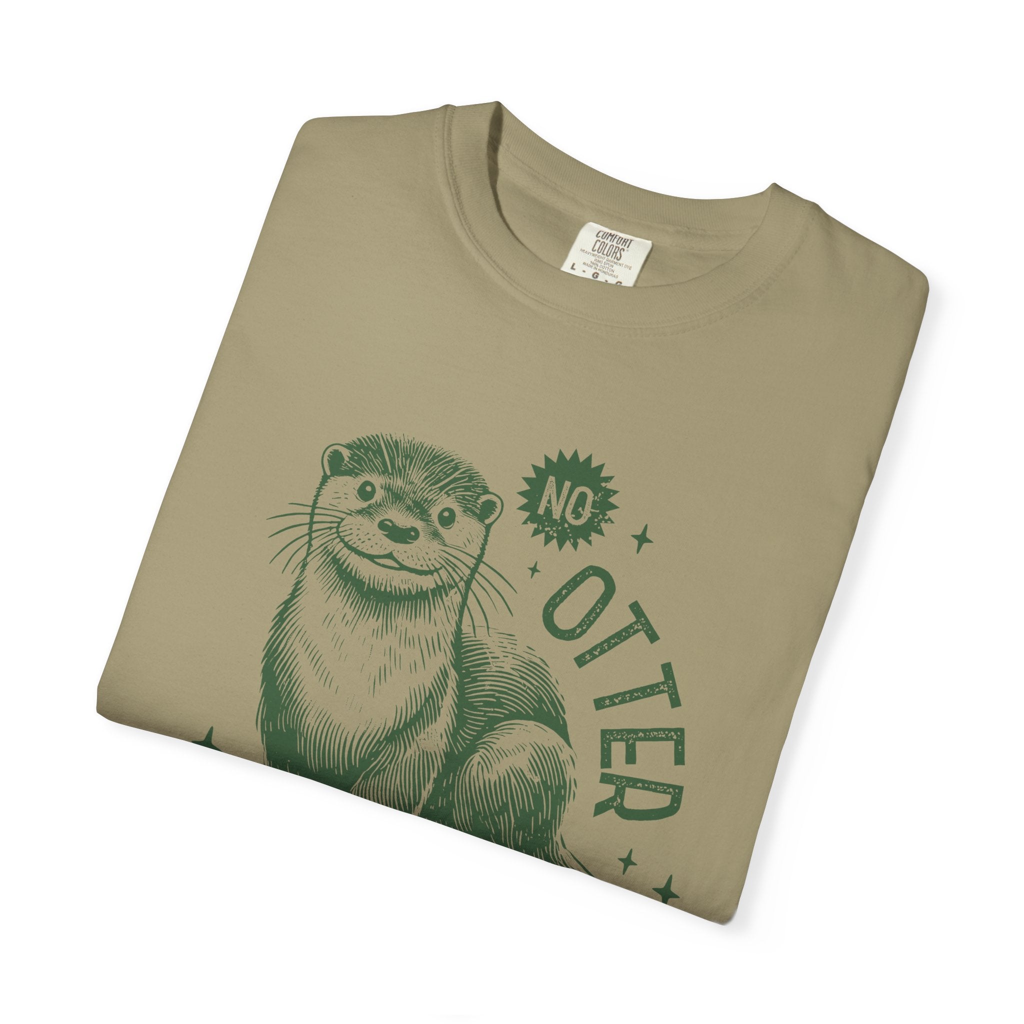 Whimsical Otter Graphic T-shirt