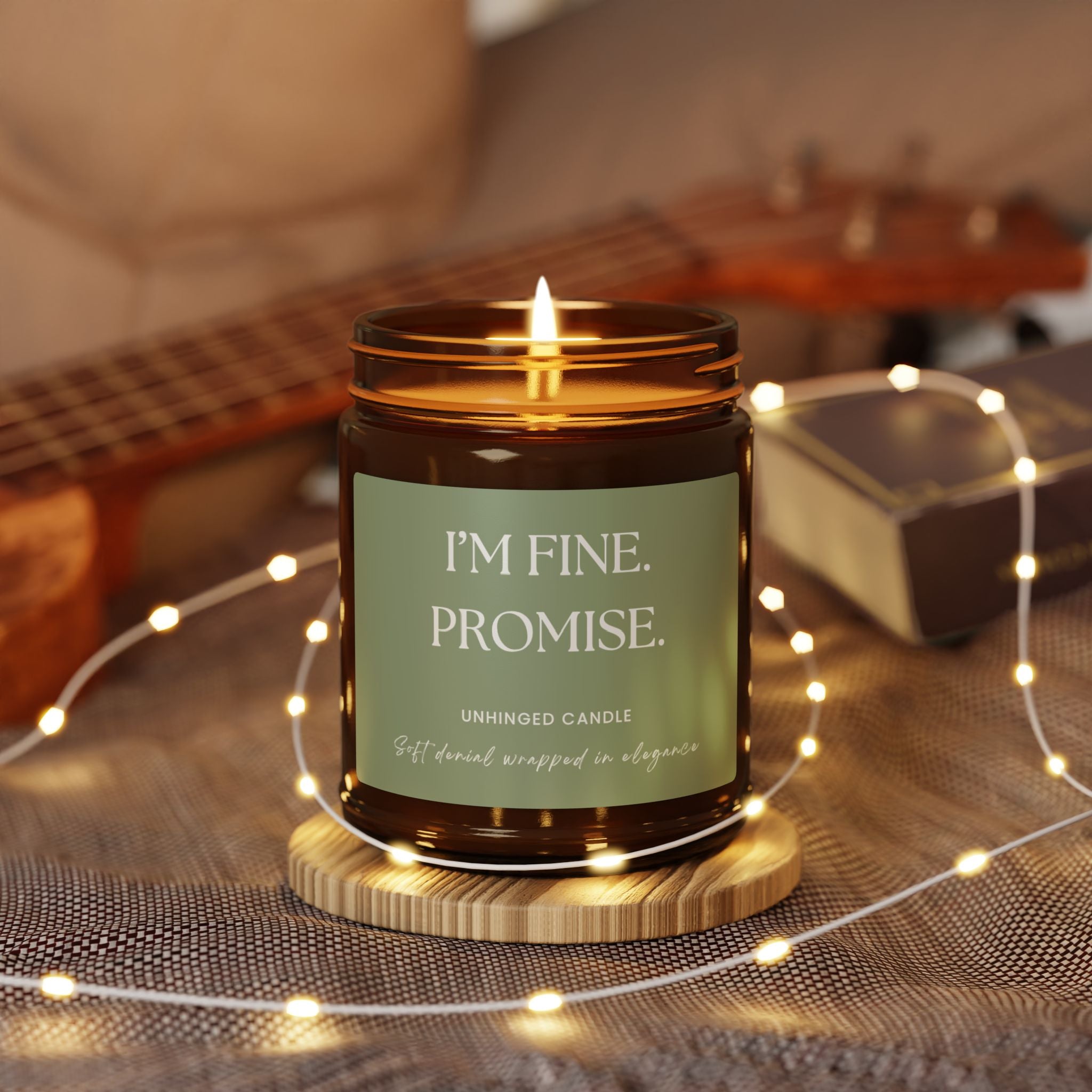 Im fine. Promise Candle - Sage