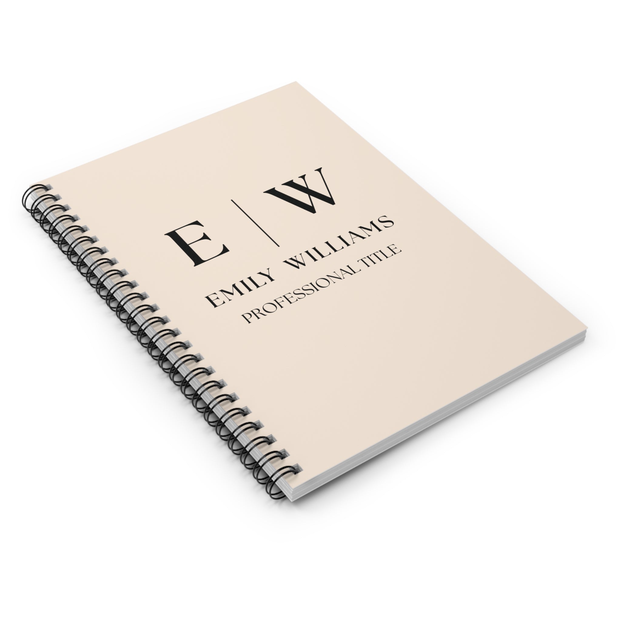 Business Notebook - Beige