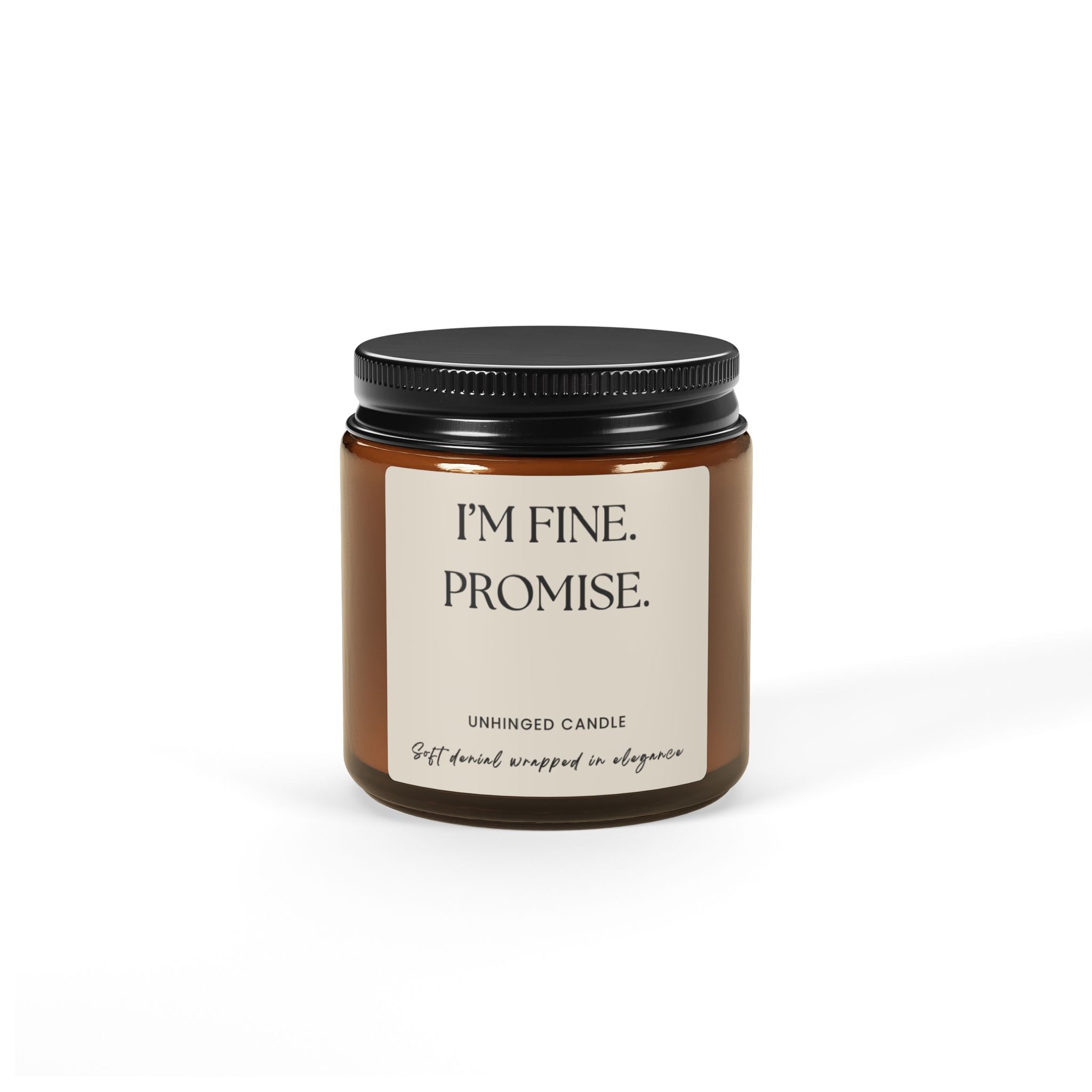 Im fine. Promise Candle -Beige