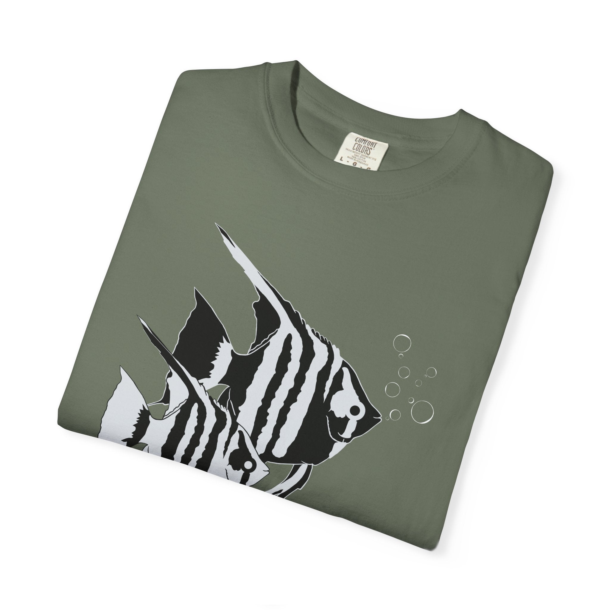 Angelfish Unisex Garment-Dyed T-shirt