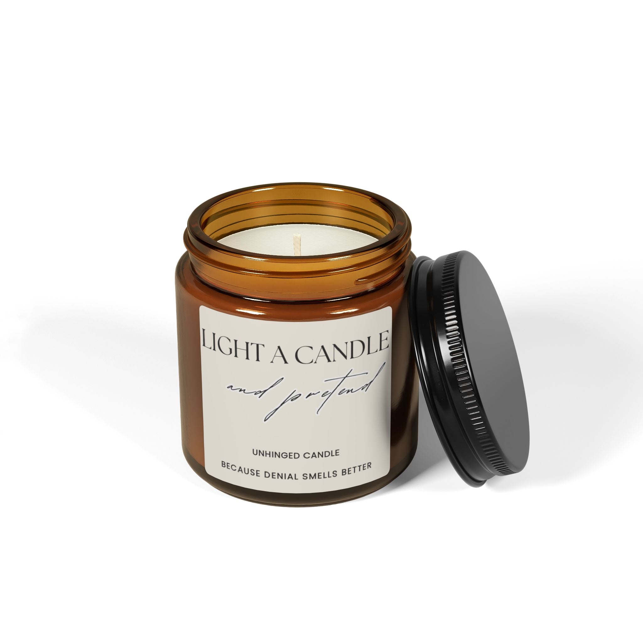 Light  & Pretend Candle -Beige