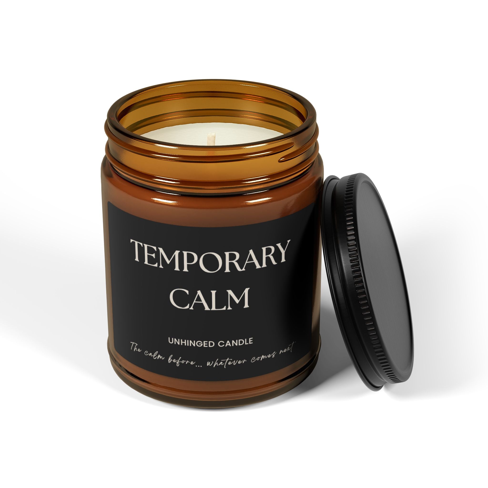Temporary Calm Candle - Charcoal