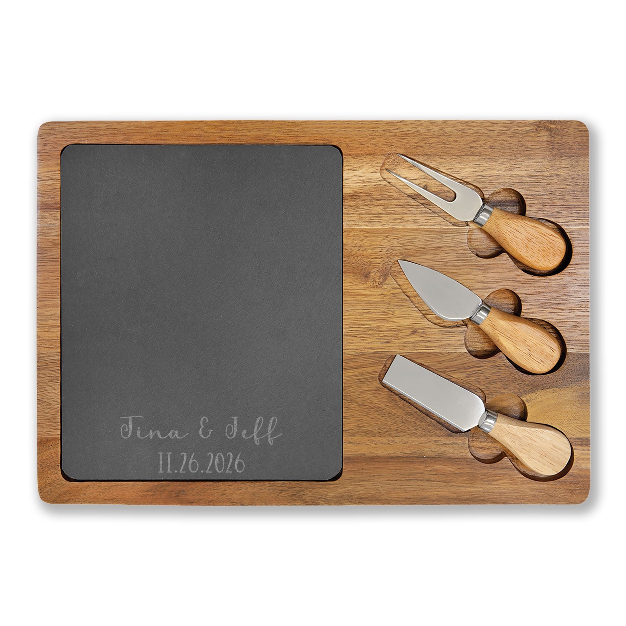 Personalized Charcuterie Board - Font B