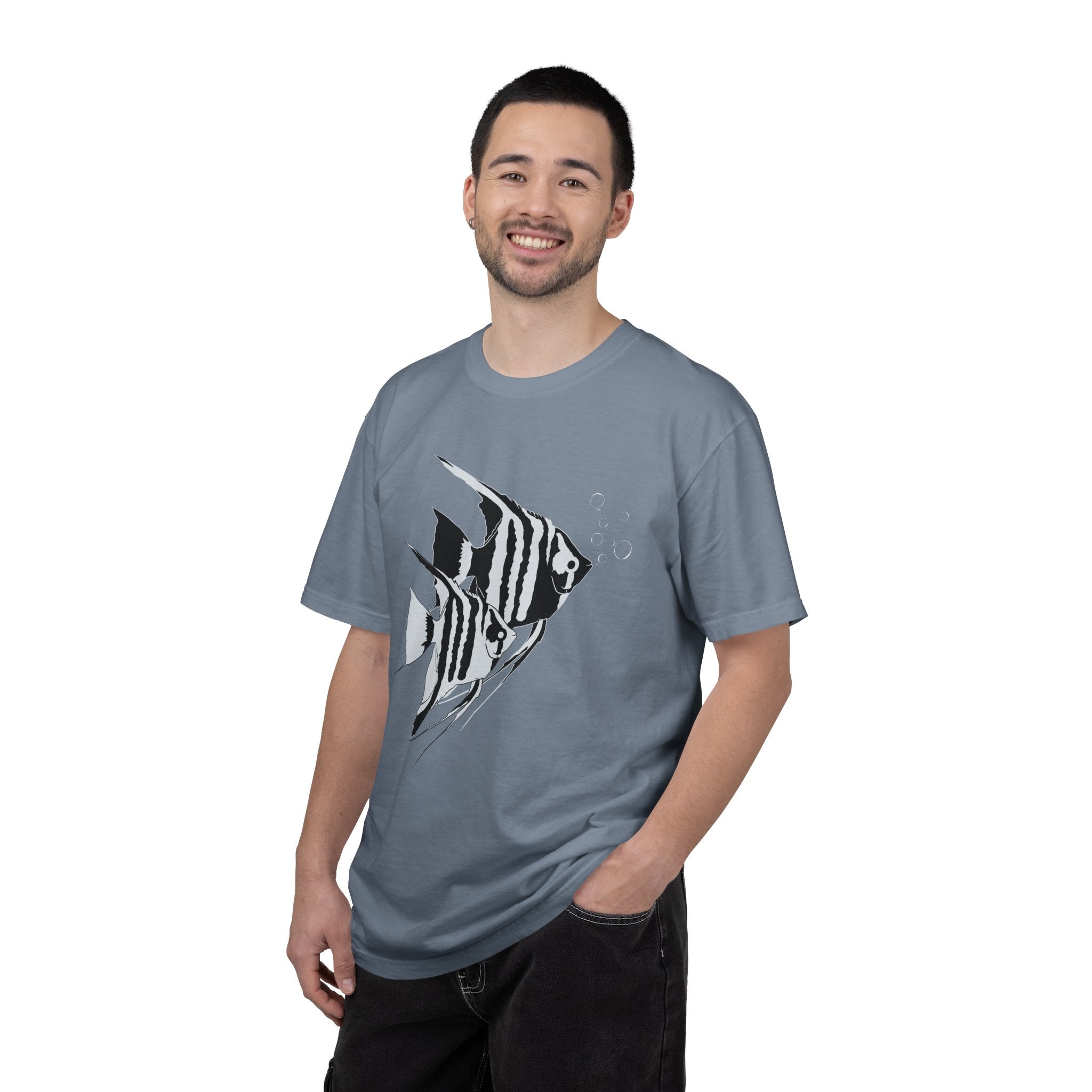 Angelfish Unisex Garment-Dyed T-shirt
