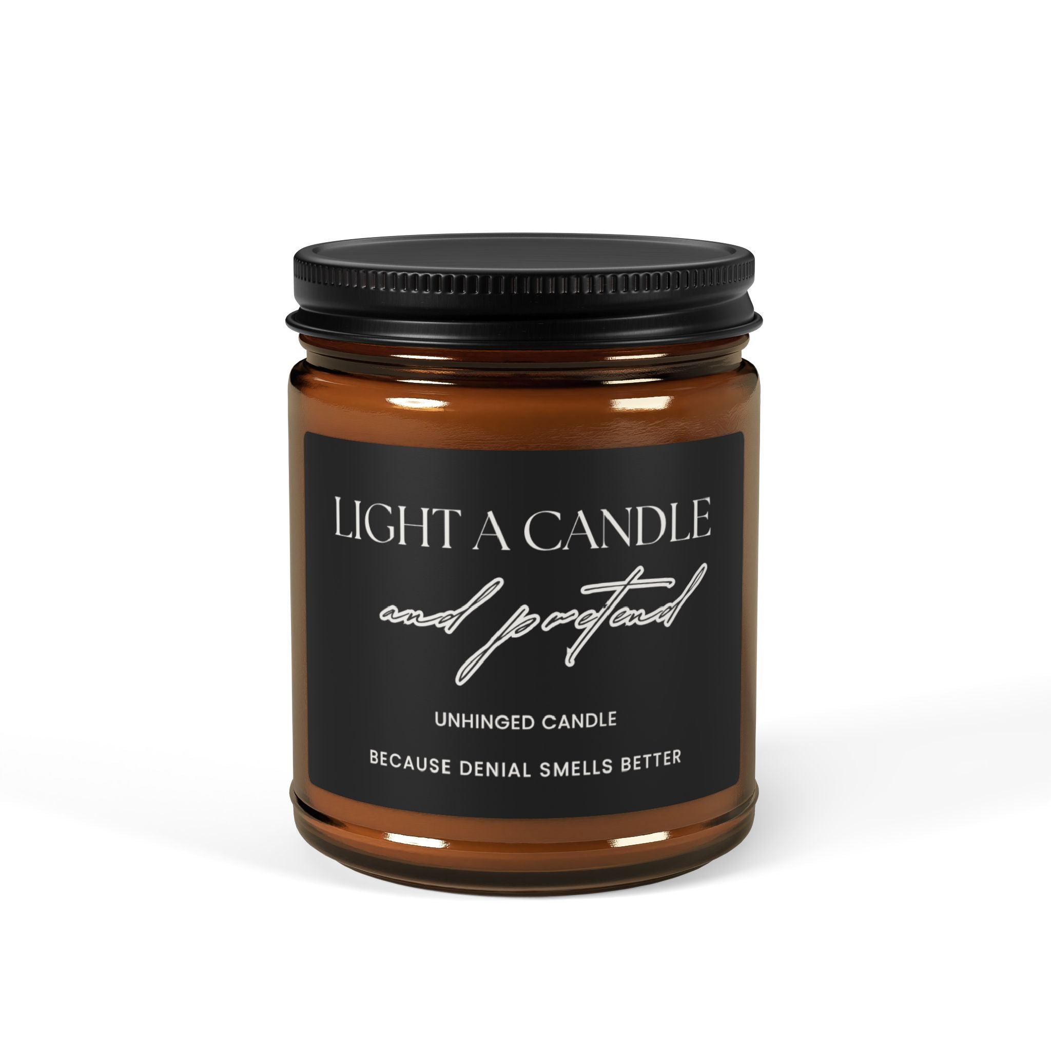Light  & Pretend Candle - Charcoal